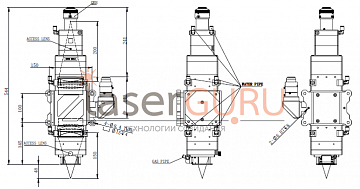 Лазерная сварочная головка Raytools BW240S 4000 Вт ( с камерой )_1