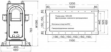 Двухпостовой одноосевой линейный сварочный вращатель SECOBOT ДОЛСВ1KGH-R650_3