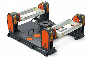 Двухпостовой одноосевой сварочный вращатель SECOBOT ДОСВ1KG-R650-1R
