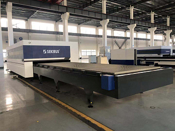 Лазерный станок SEKIRUS P2902M-6020HGA-X5 с 3Д головой для снятия фаски 10 000 Вт IPG_1